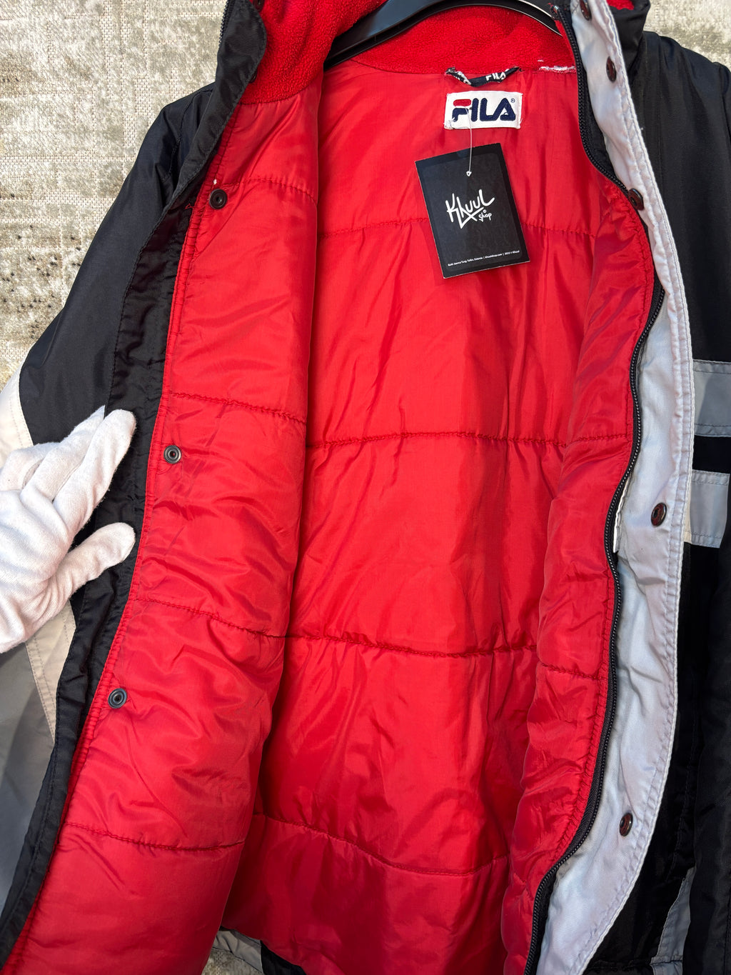 Fila Spellout Insulated Puffer Jacket