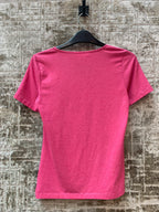 Biba Floral Print Rhinestone Tee