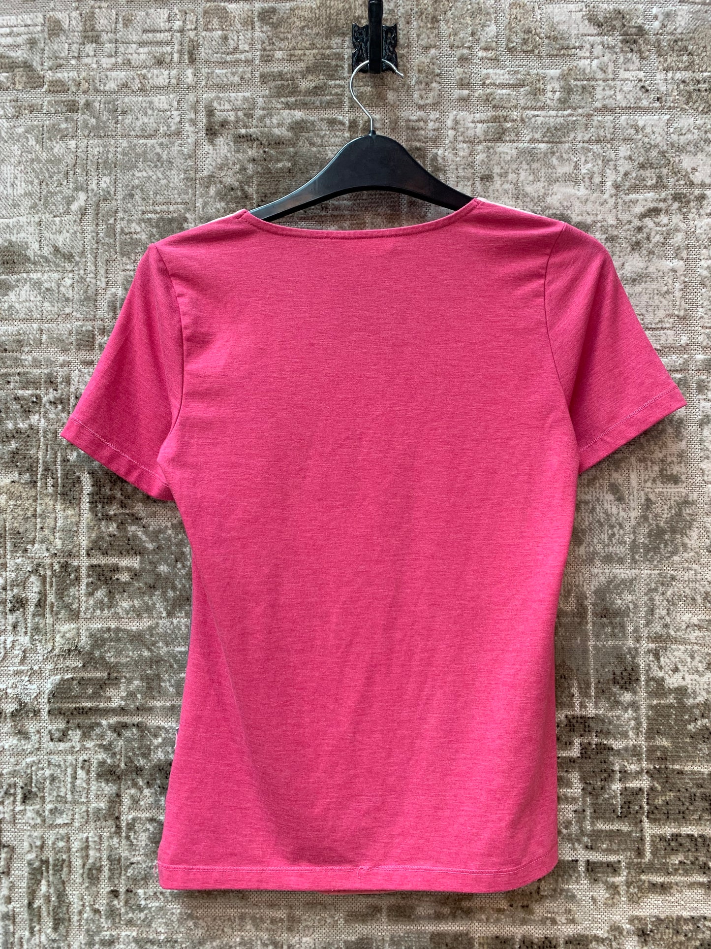 Biba Floral Print Rhinestone Tee