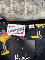 Beverly's Beaded Martini Print Top