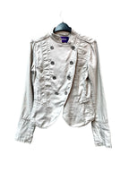 Mexx Linen Blend Double-Breasted Jacket