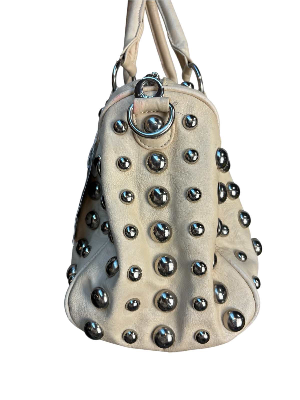 Y2K Silver Studded Handbag