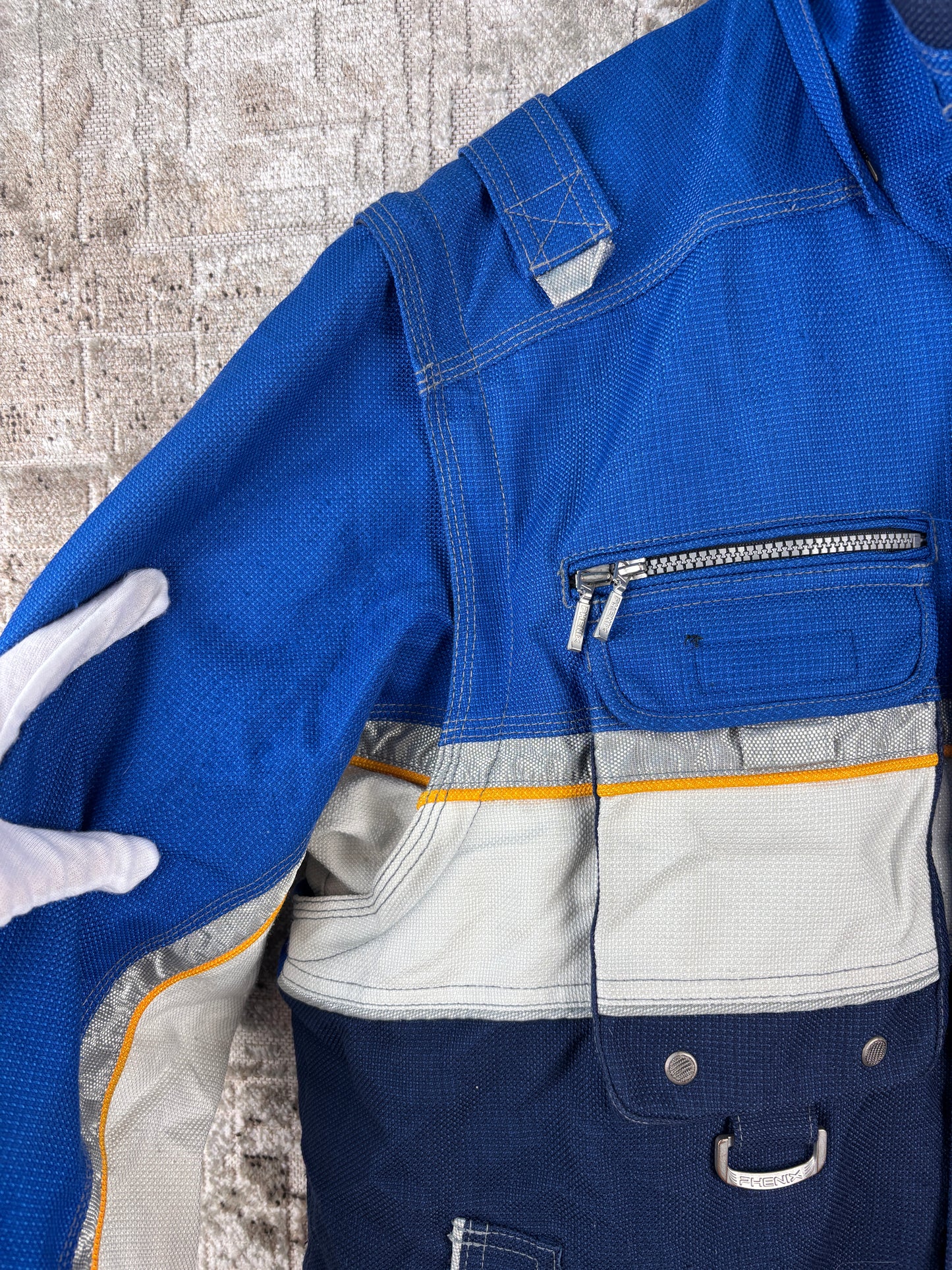 Men's Vintage Phenix Workwear Jacket Blue Proline Ski Jacket