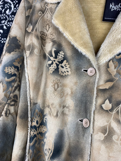 Women's Vintage Steilmann Coffee Brown Suede Jacket