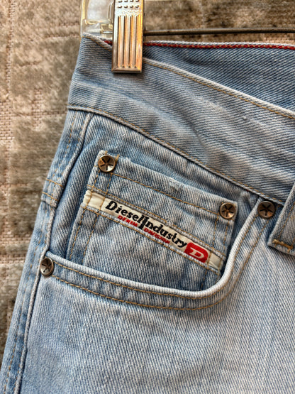 Diesel Distressed Bootcut Jeans