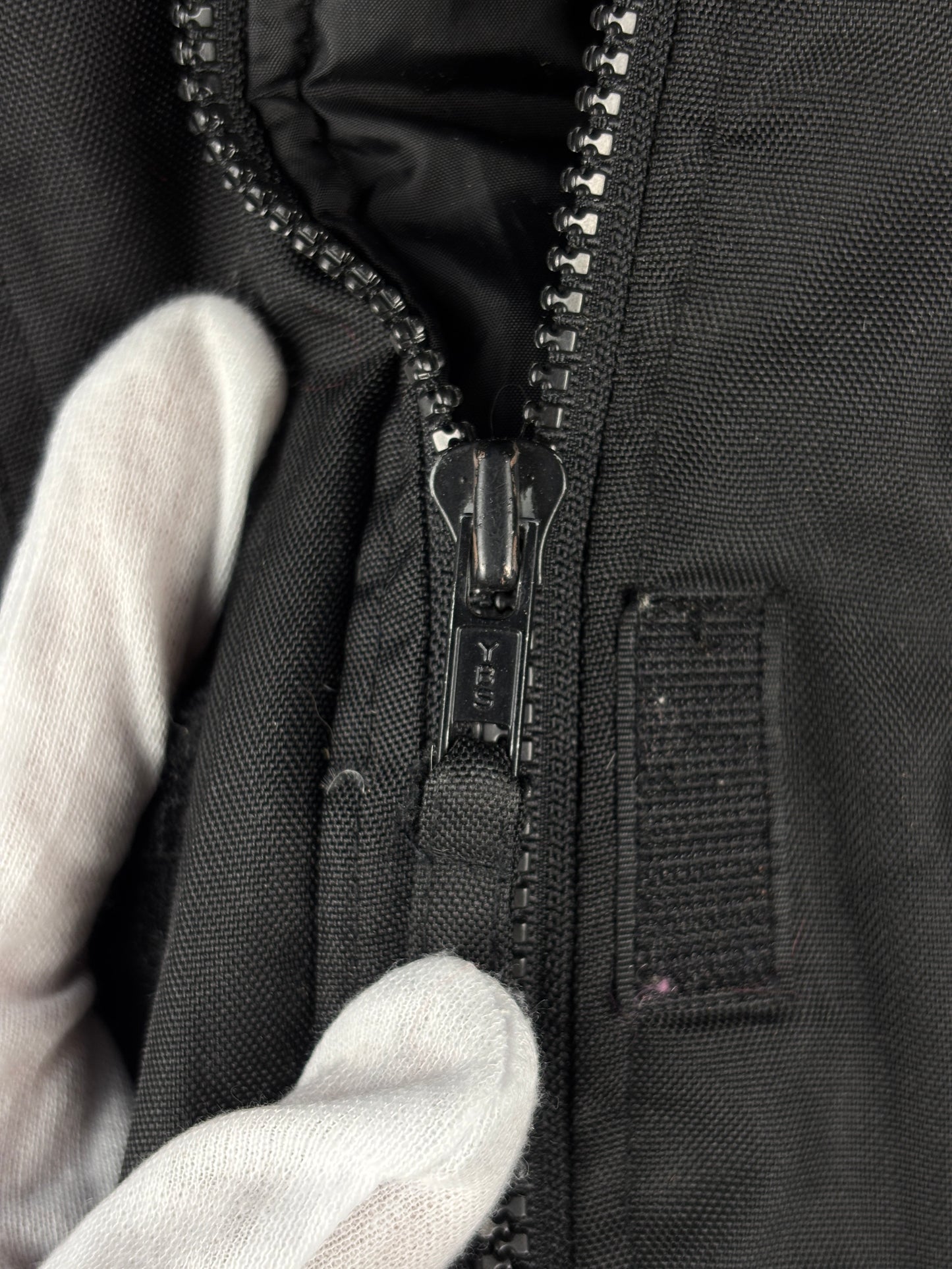 Mens Y2K Vero Moda Black Hooded Jacket