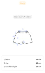Mens Carhartt WIP Newel Denim Blue Shorts