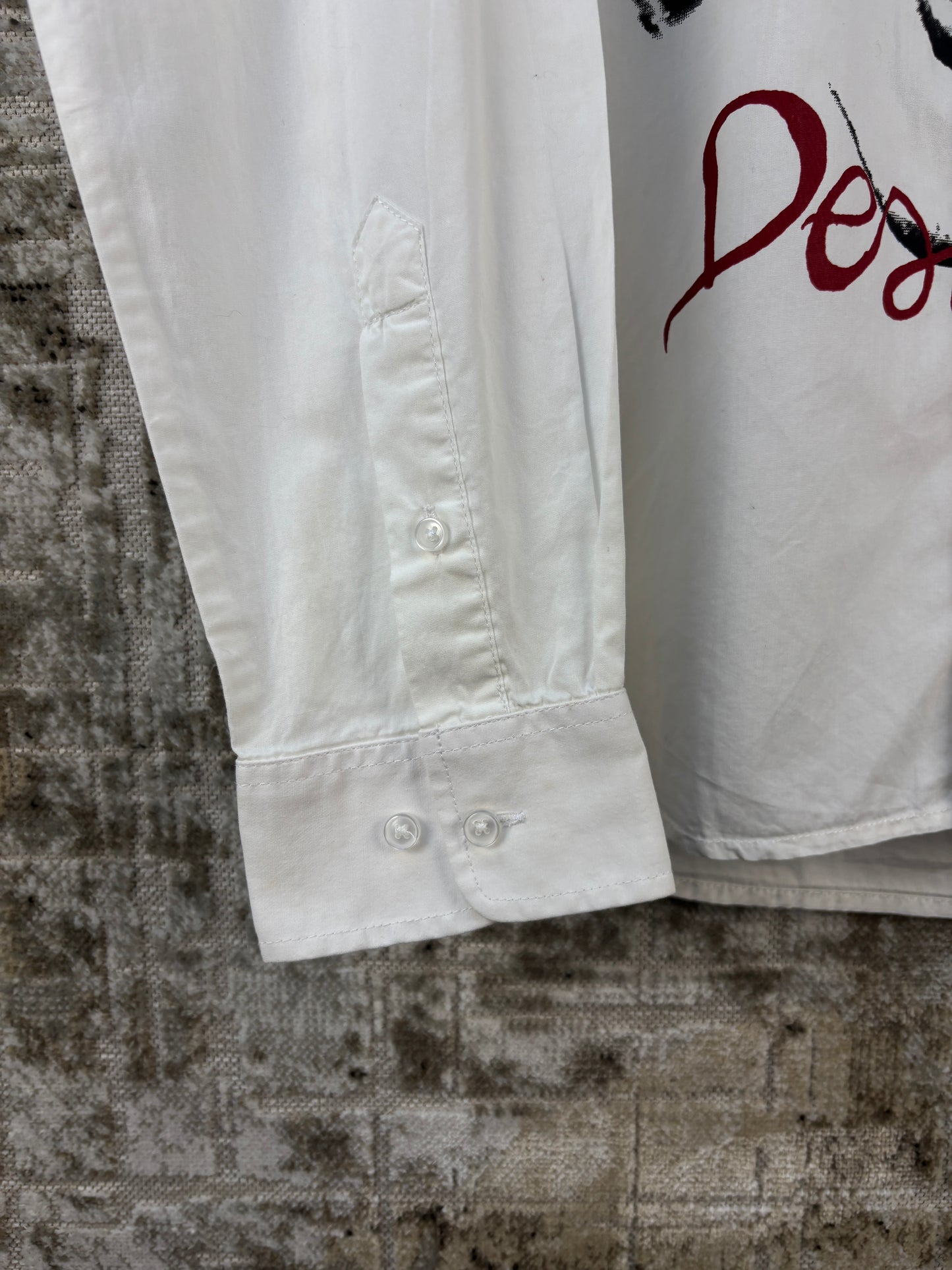 Vintage Graphic Desigual Button Up Shirt
