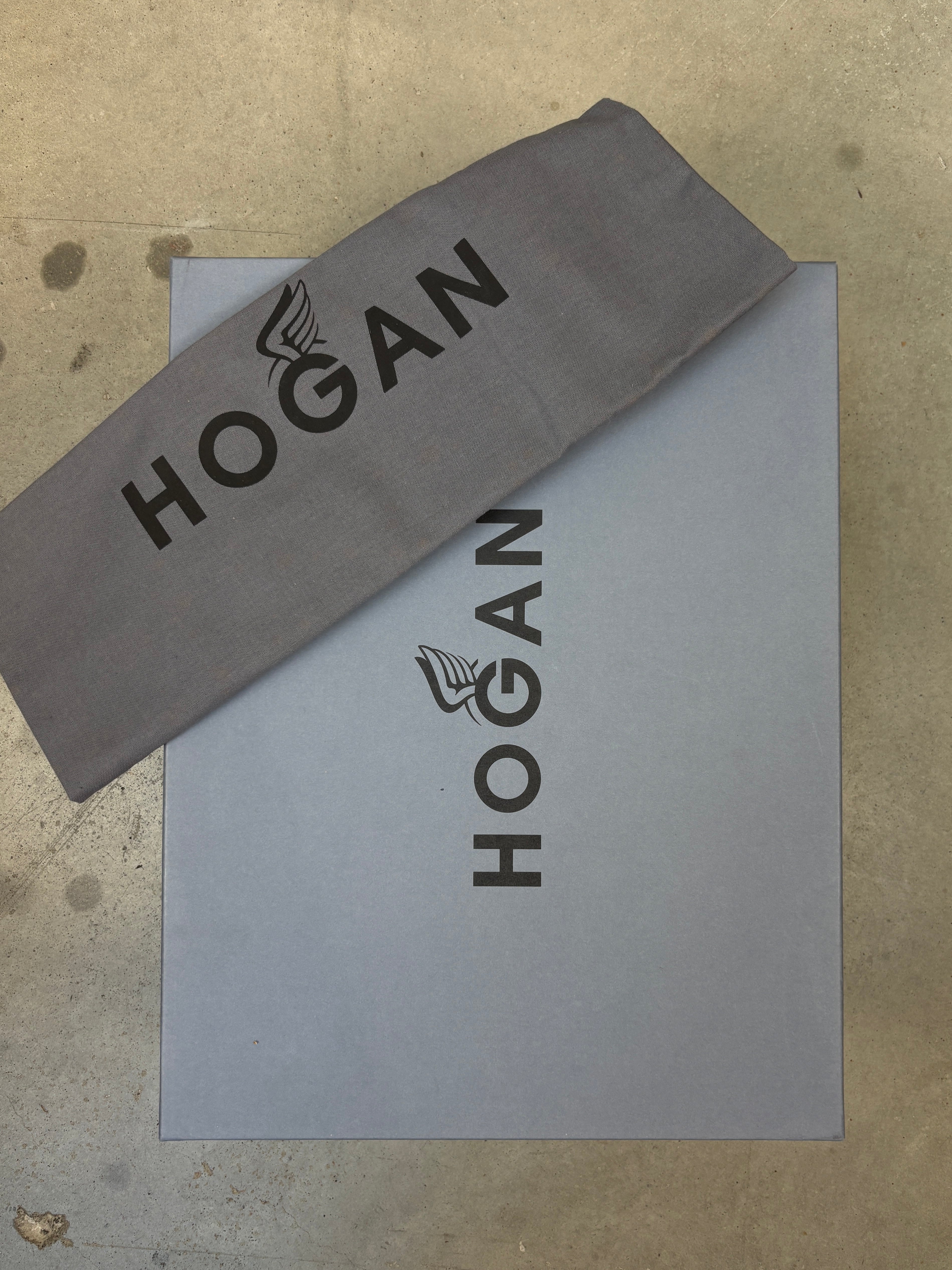 Hogan H466 Platform Lace Up Mules