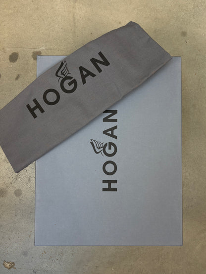 Hogan H466 Platform Lace Up Mules