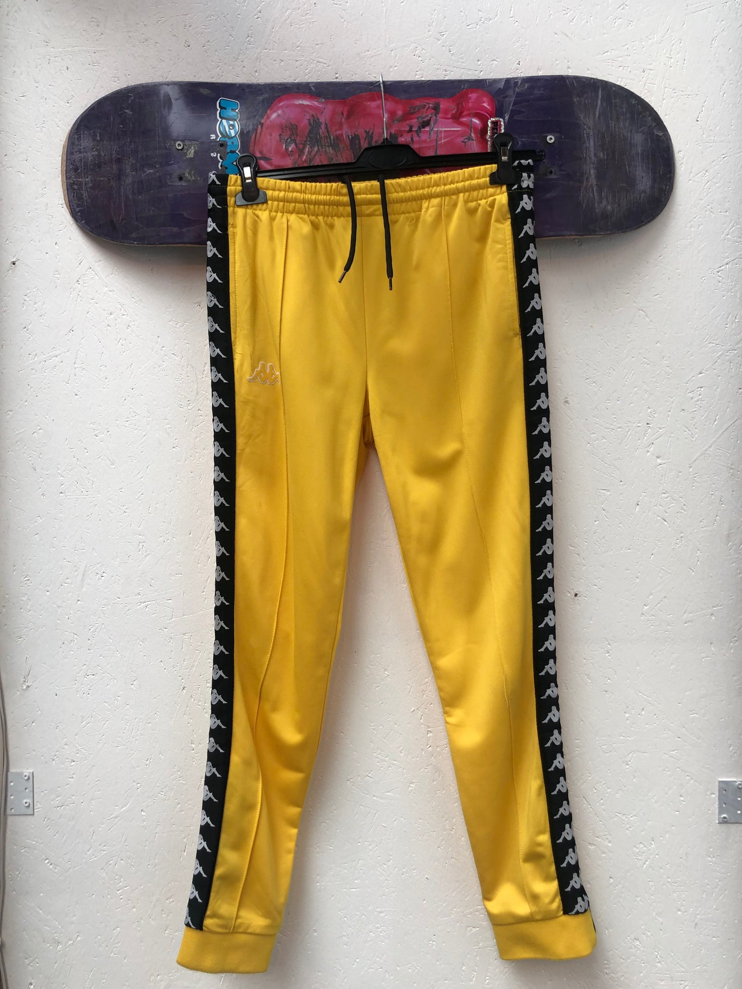 Vintage Kappa Yellow Track Pants