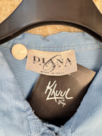 Womens Vintage Diana Galles Blue Jacket