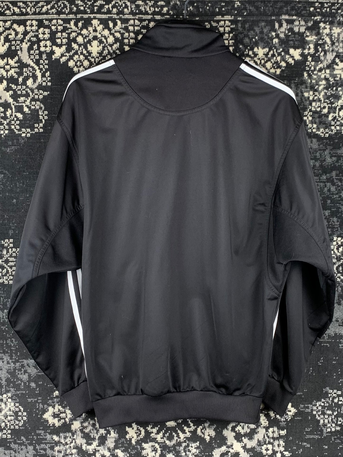 Mens Vintage Black Adidas Track Jacket