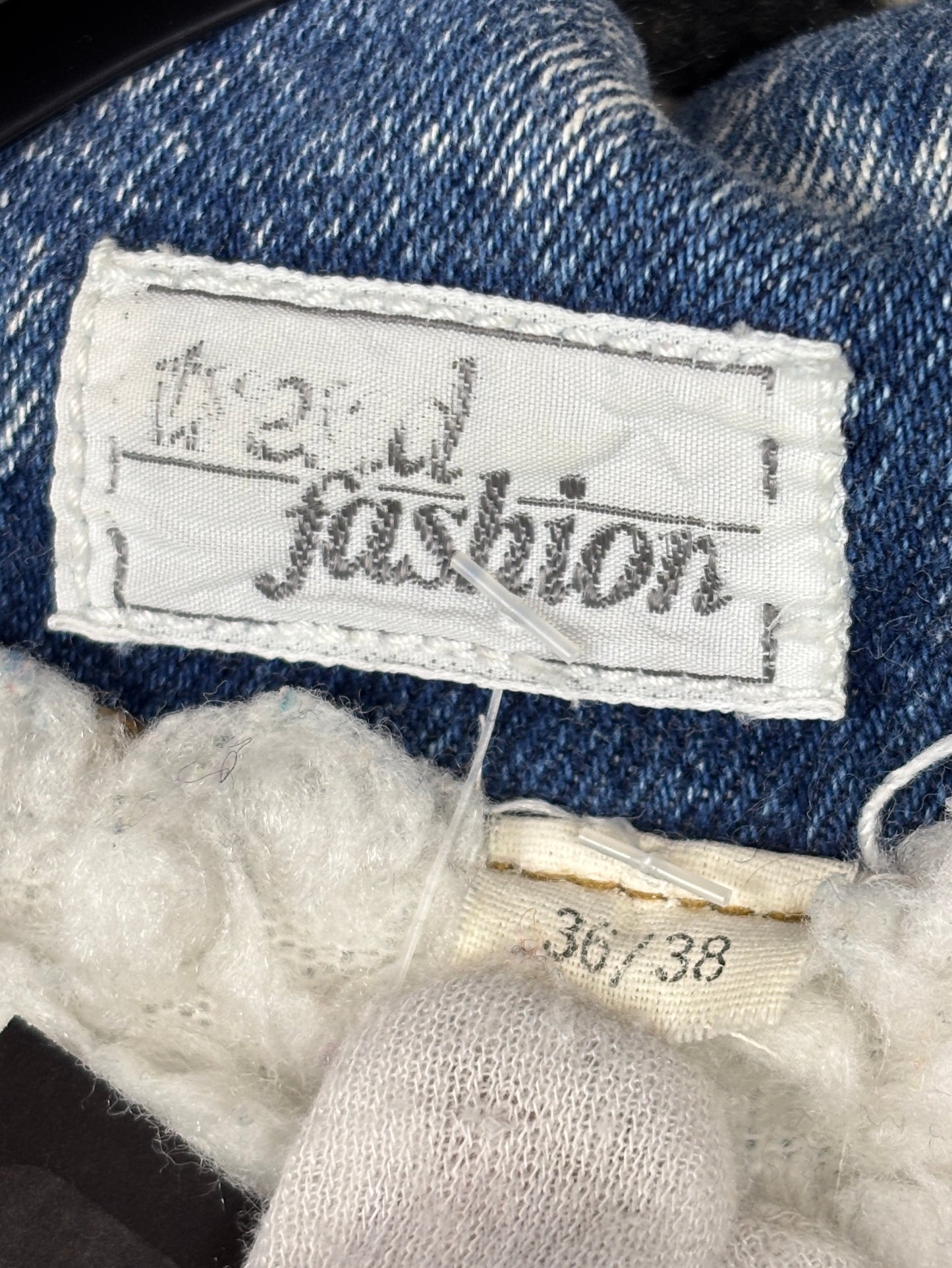 Men's Vintage Acid Wash Blue Denim Jacket