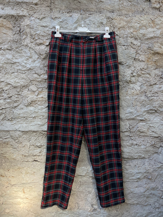 Casual Checked Pants