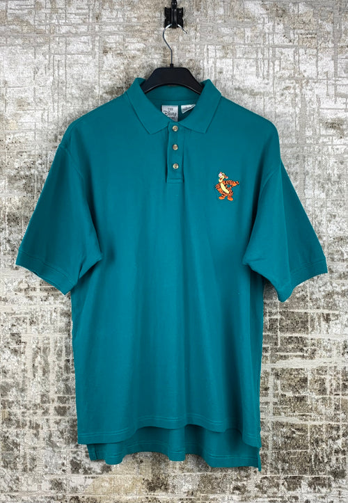 Mens Vintage Disney Tigger Polo Shirt