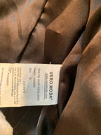 Vero Moda Y2K Faux Fur Trim Suede Jacket