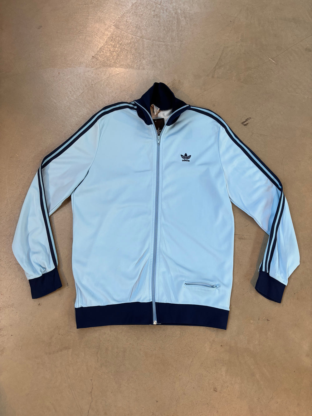 Adidas 80s Blue Track Jacket Men’s L