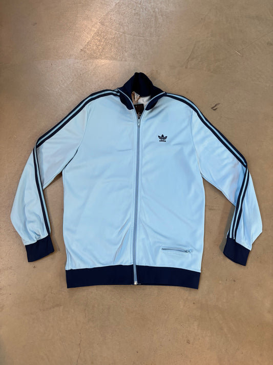 Adidas 80s Blue Track Jacket Men’s L