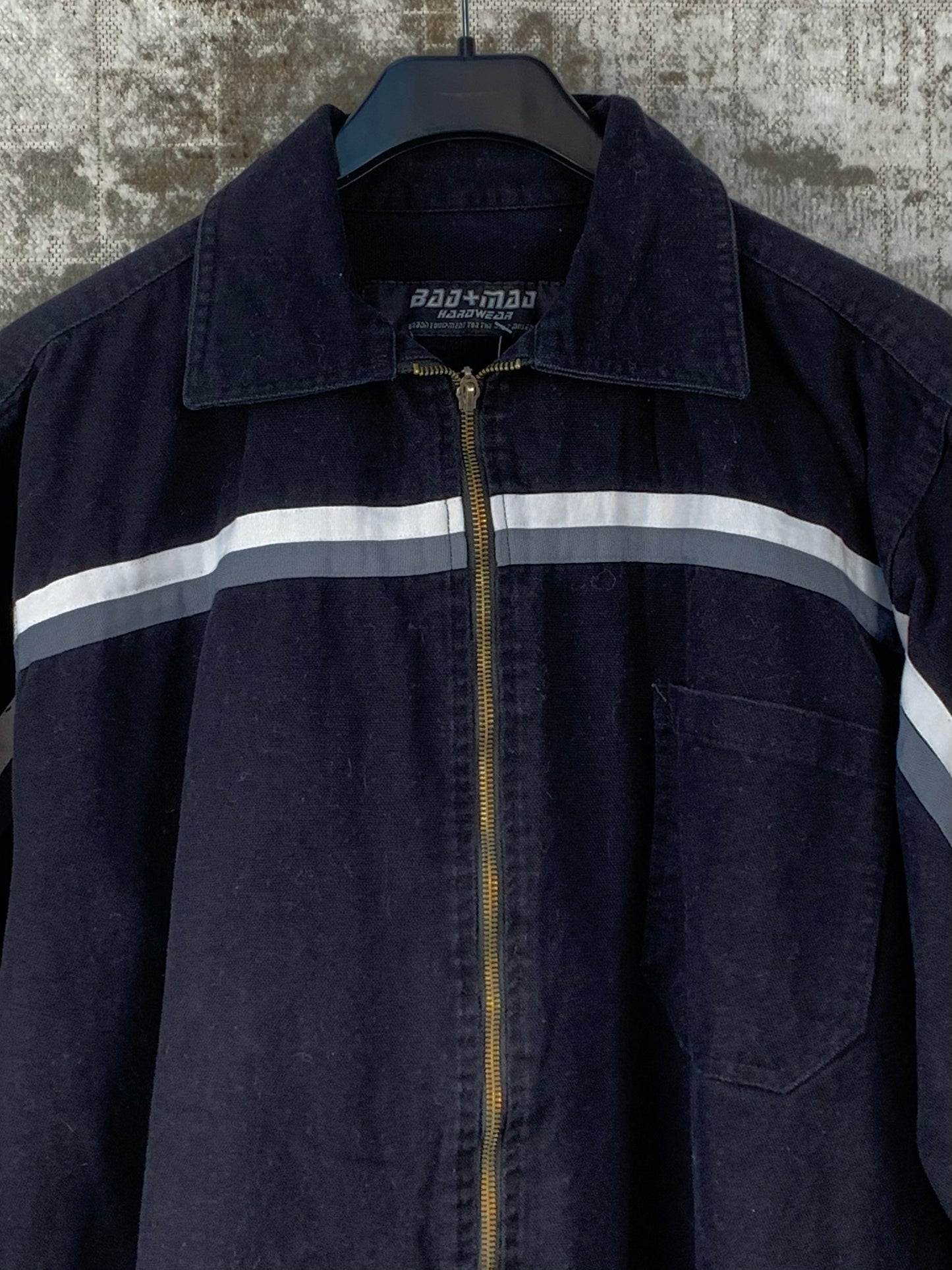 Mens Vintage Black Workwear Jacket