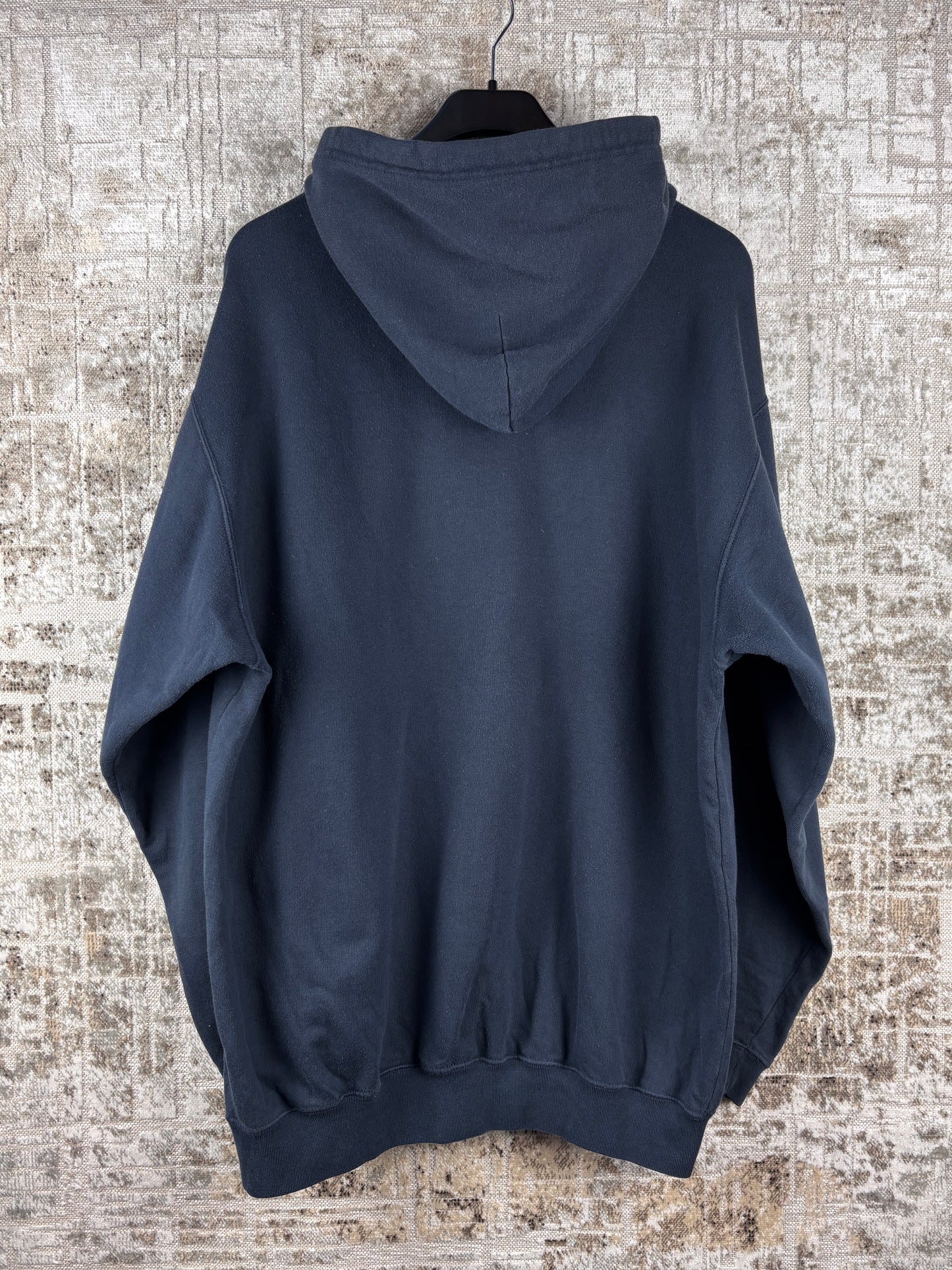 Men's Vintage Champion Dark Blue Hoodie