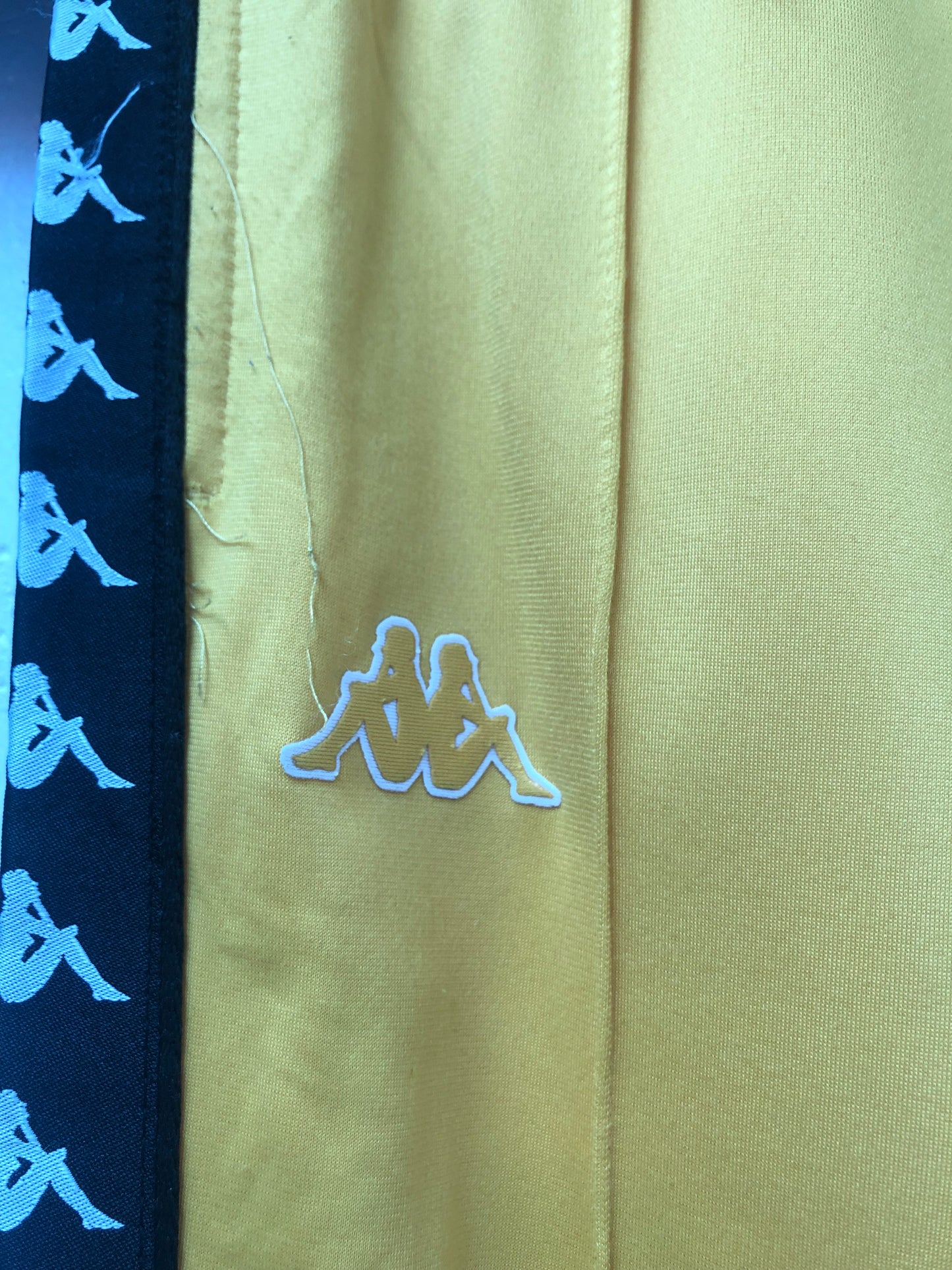 Vintage Kappa Yellow Track Pants