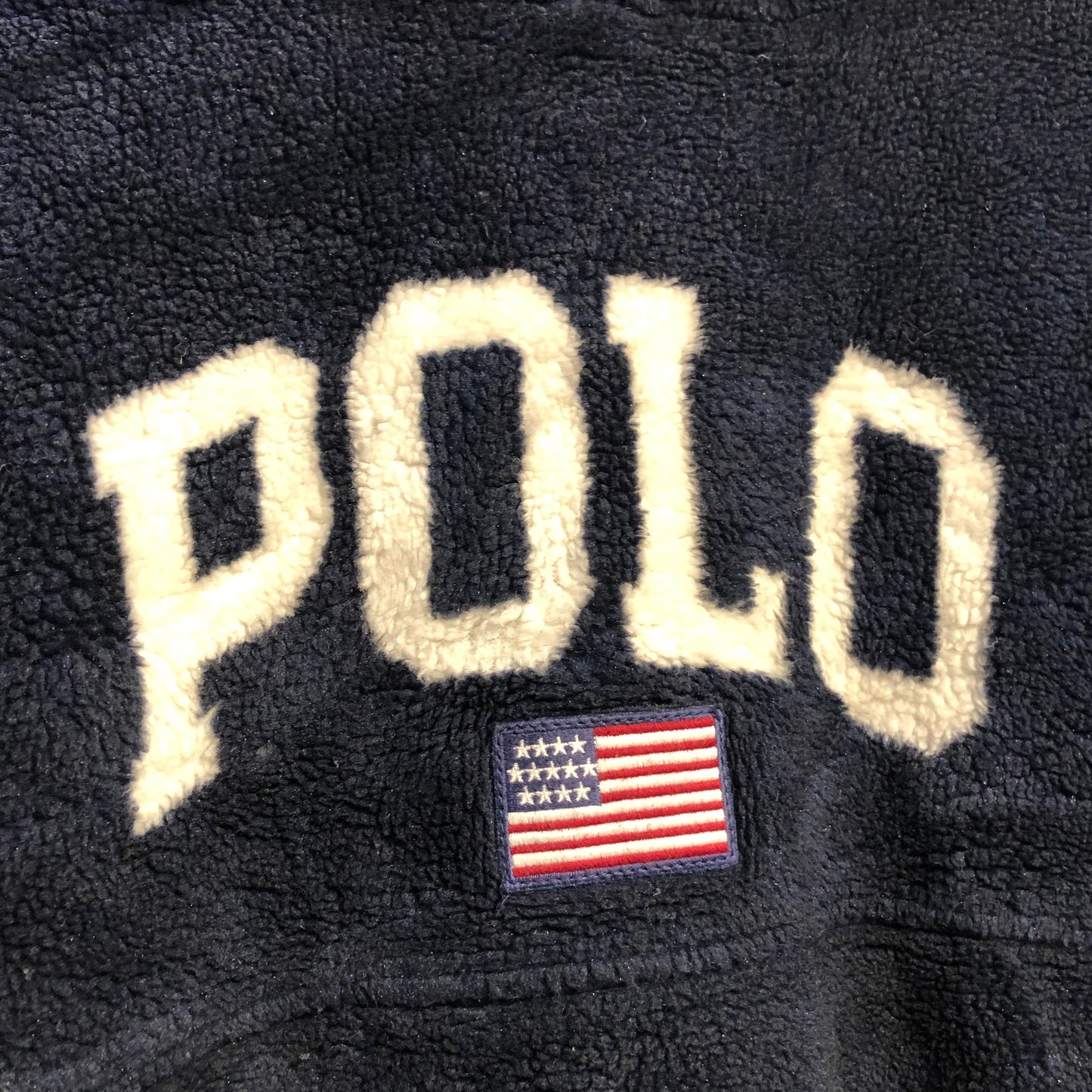 Vintage Polo Sport Ralph Lauren Sherpa Hoodie