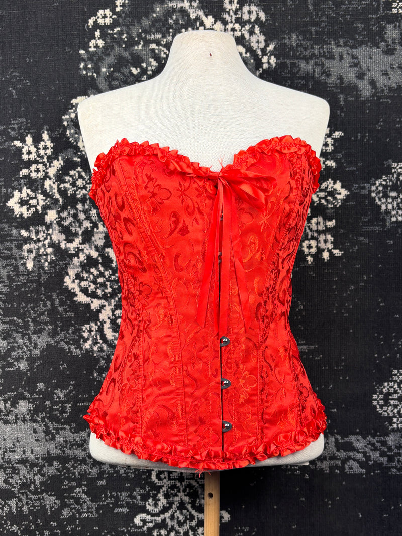 Women's Vintage Red Corset