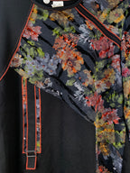 Womens Y2K Floral Long Sleeve Top
