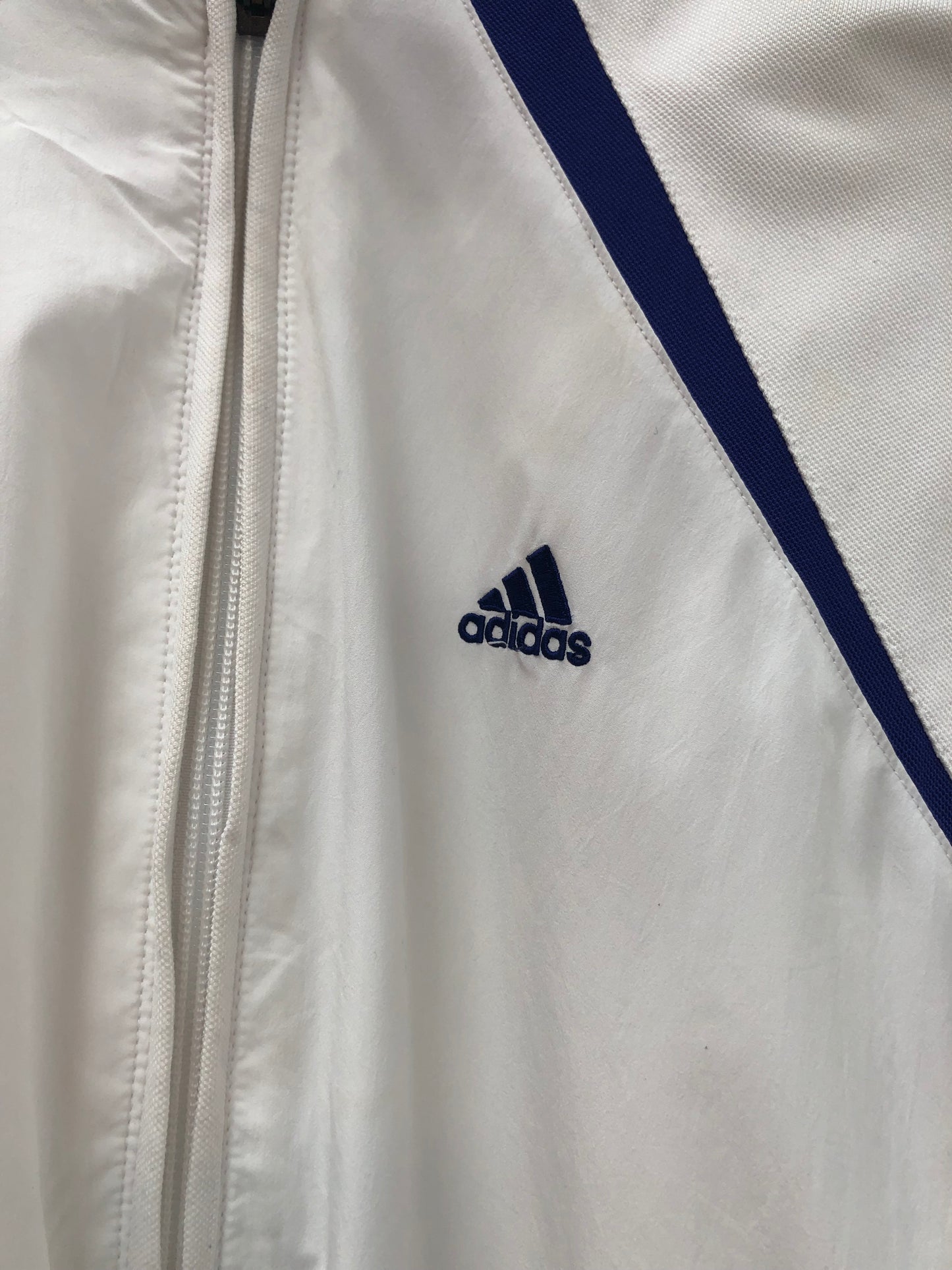 Vintage Adidas White Track Jacket