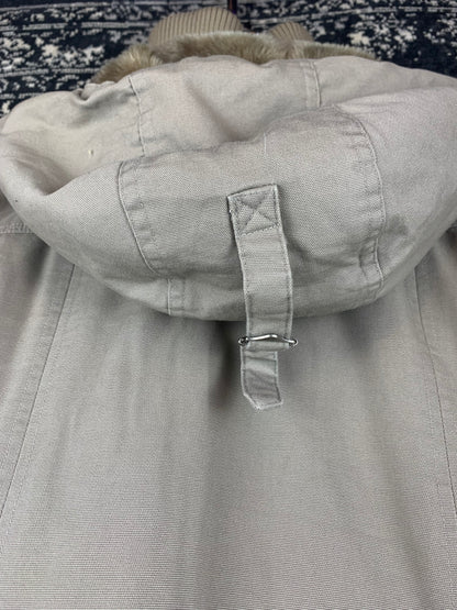 Vintage KappAhl Beige Winter Parka Jacket