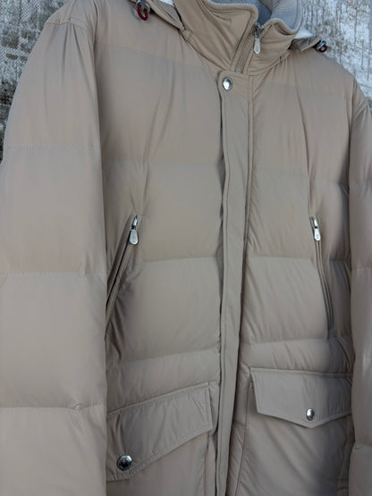 Brunello Cucinelli Men’s Beige Down Jacket