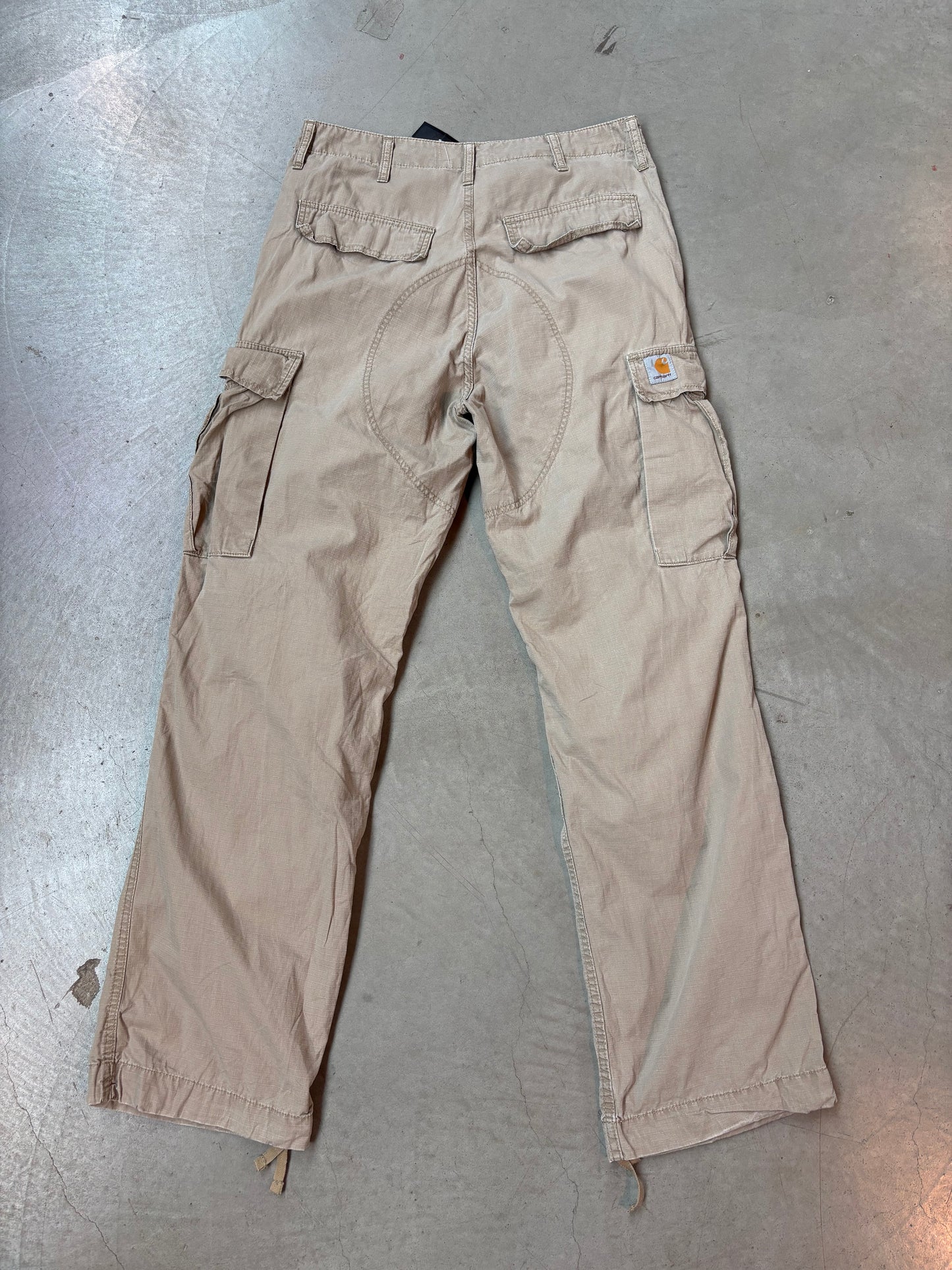 Men's Beige Carhartt Cargo Pants