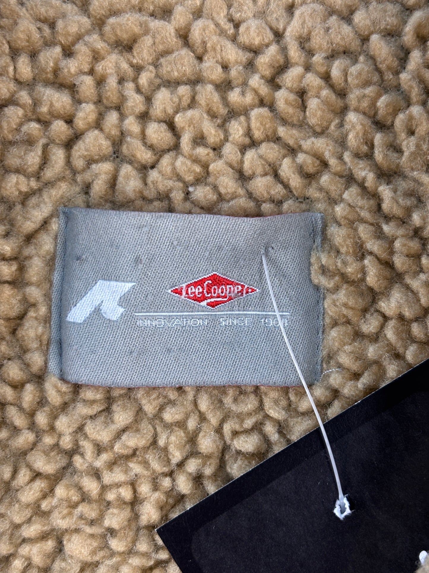 Men’s Vintage Lee Cooper Sherpa Lined Denim Jacket