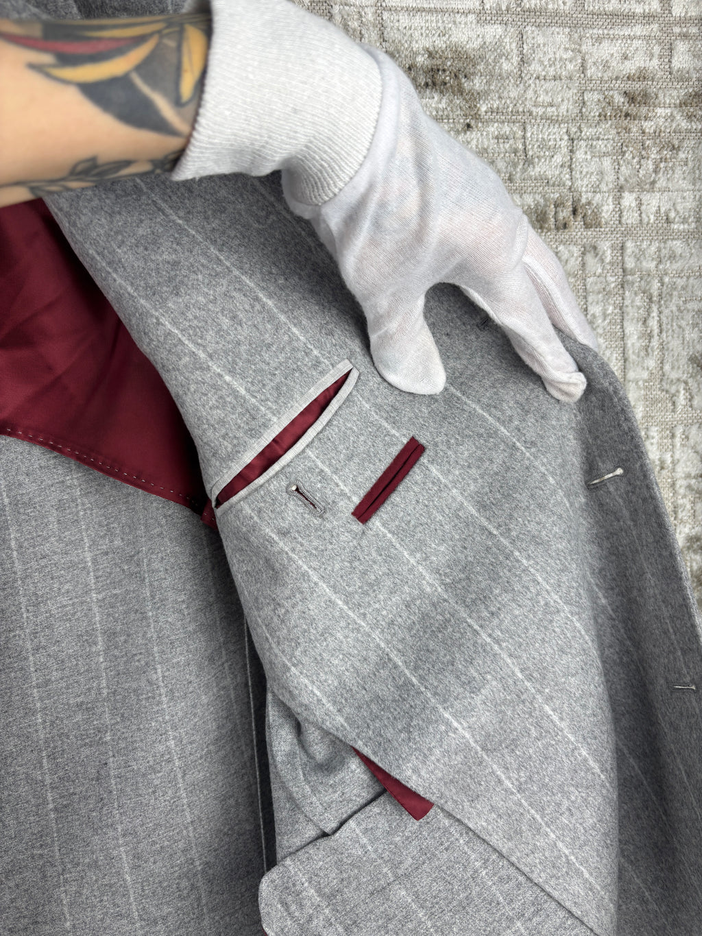 Brunello Cucinelli Grey Flannel Blazer
