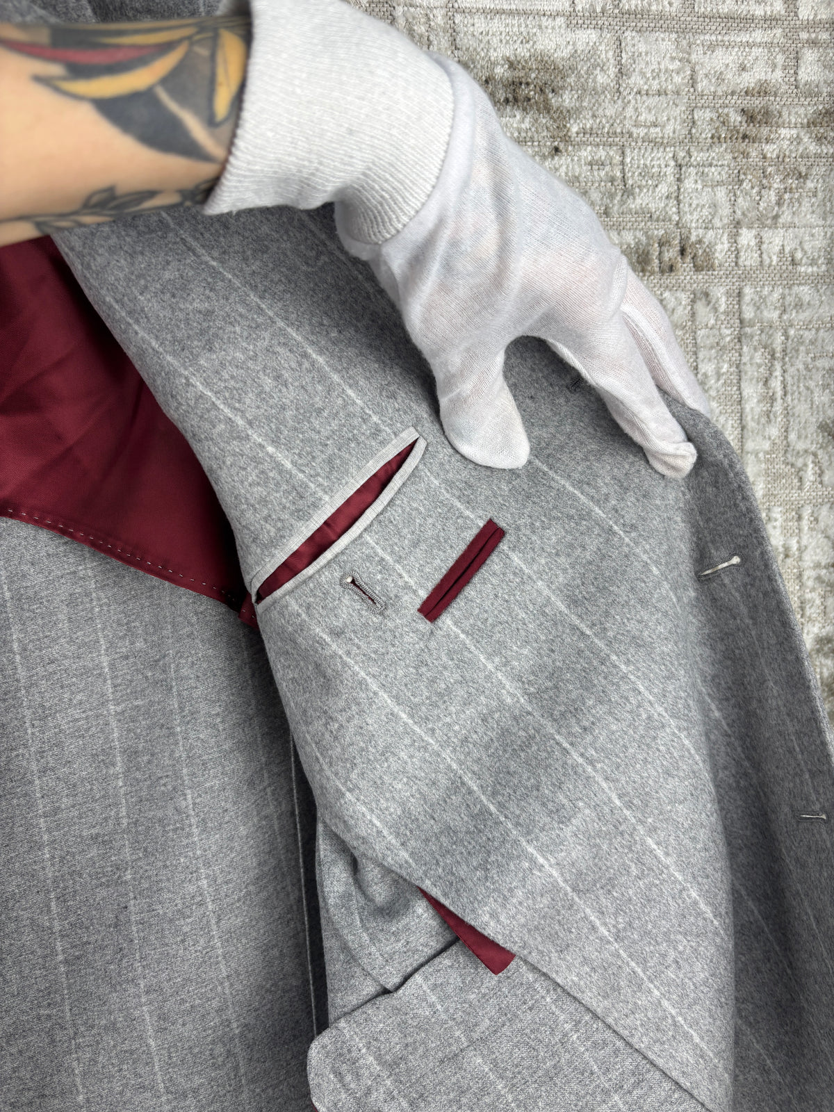 Brunello Cucinelli Grey Flannel Blazer