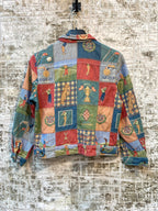 Kriss Golf Tapestry Trucker Jacket