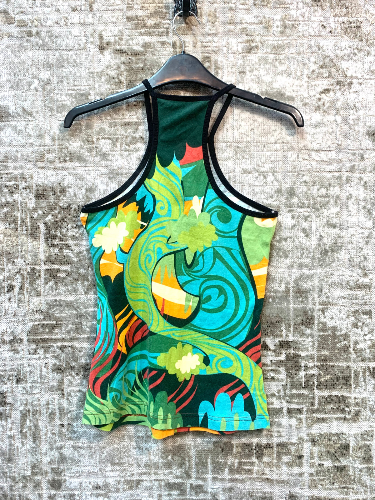 Custo Barcelona Y2K Pop Art Tank Top