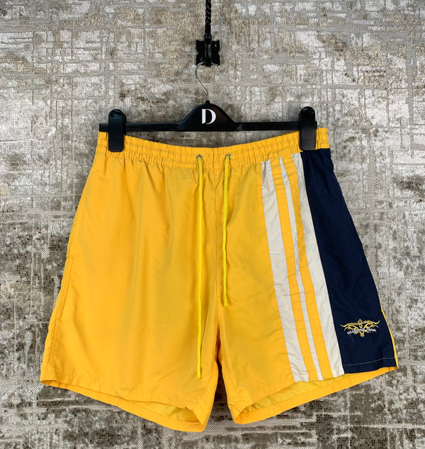 Men's Yellow Blue California Team Swimming Shorts