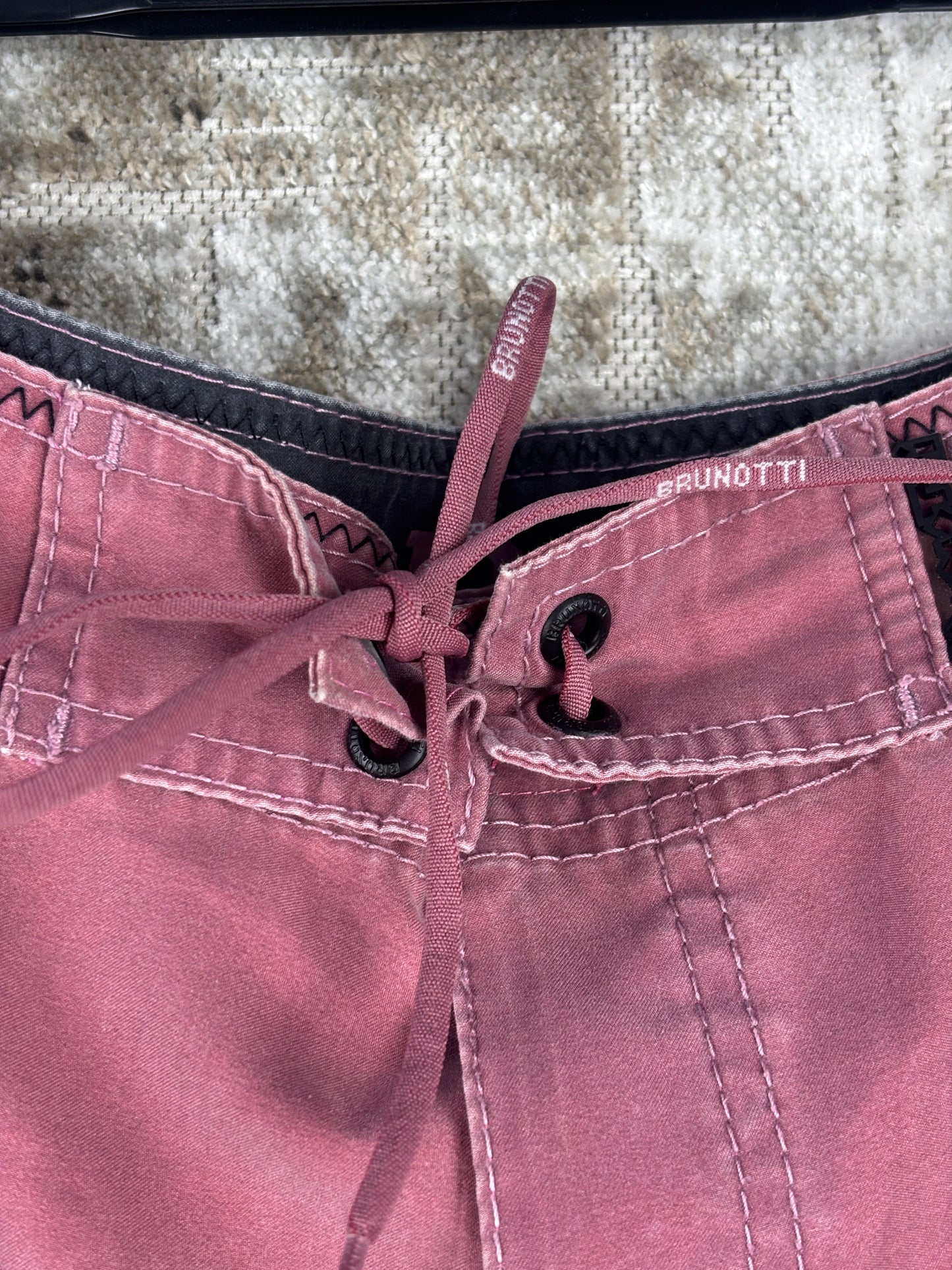Mens Y2K Brunotti Pink Surf Shorts