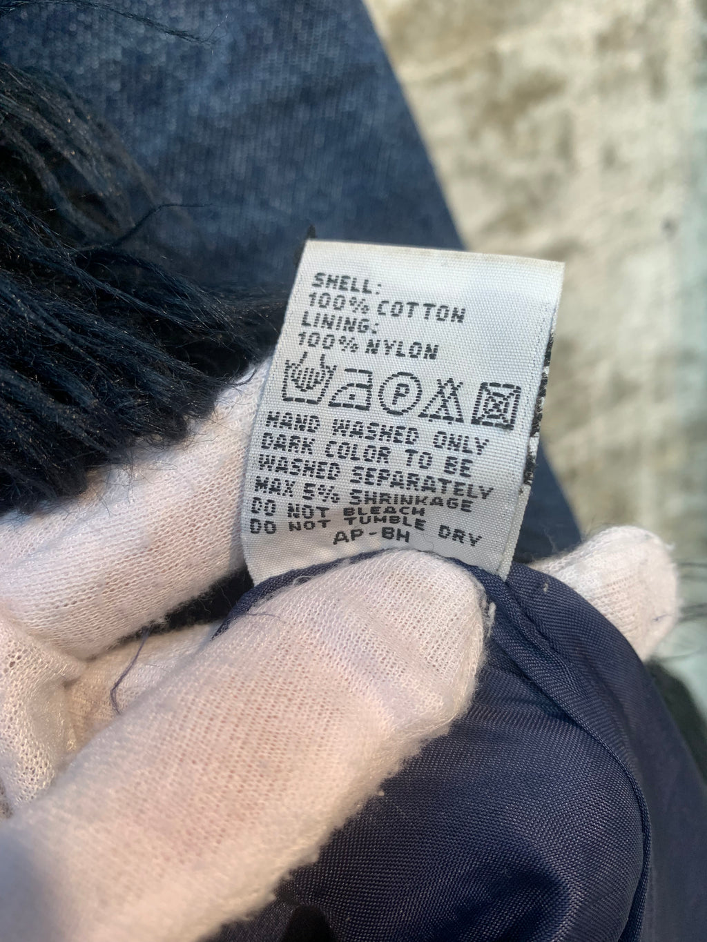 Only Jeanswear Y2K Denim Afghan Coat