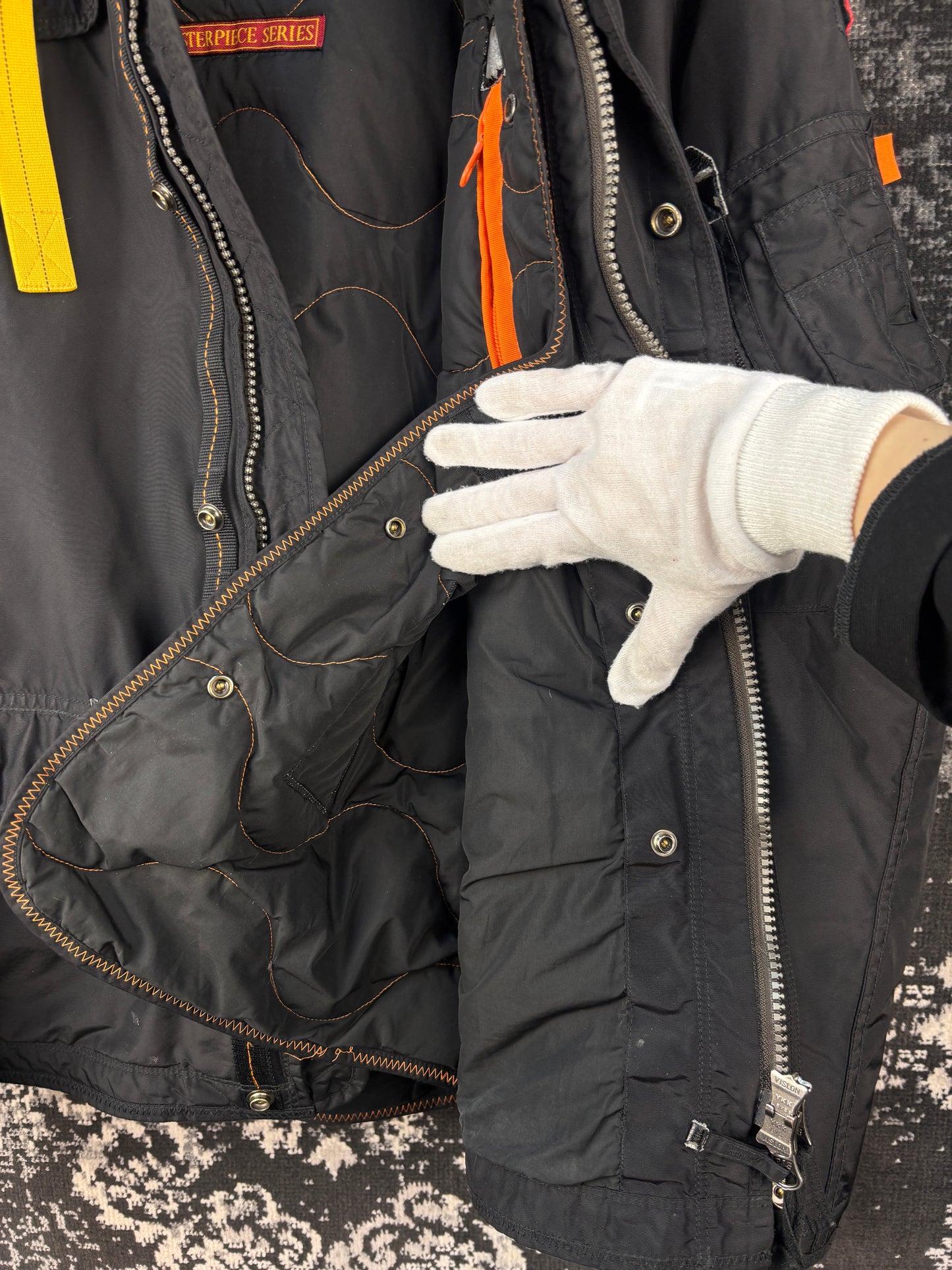 Mens Parajumpers Black Winter Jacket