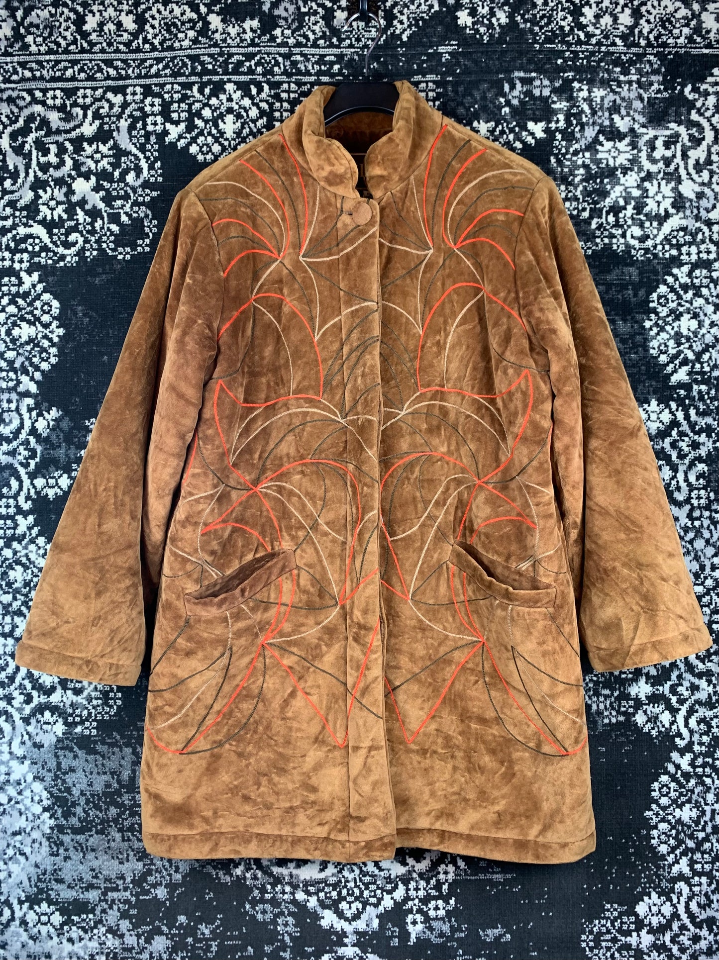 Women's Vintage Tilber Bohemian Velvet Coat