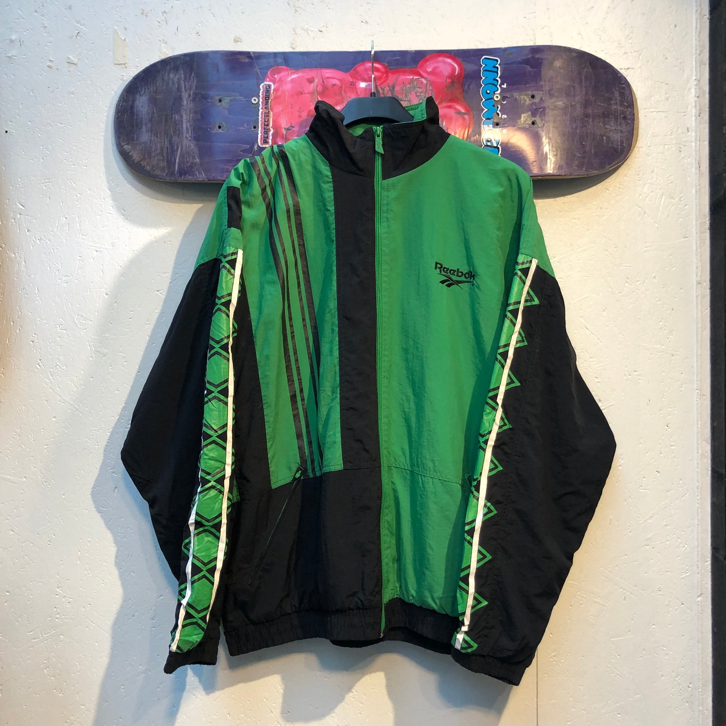 Meeste Vintage Reebok tuulejope ja pükste komplekt