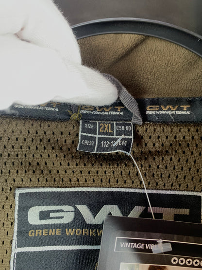 Mens Vintage GWT Sherpa Fleece Jacket