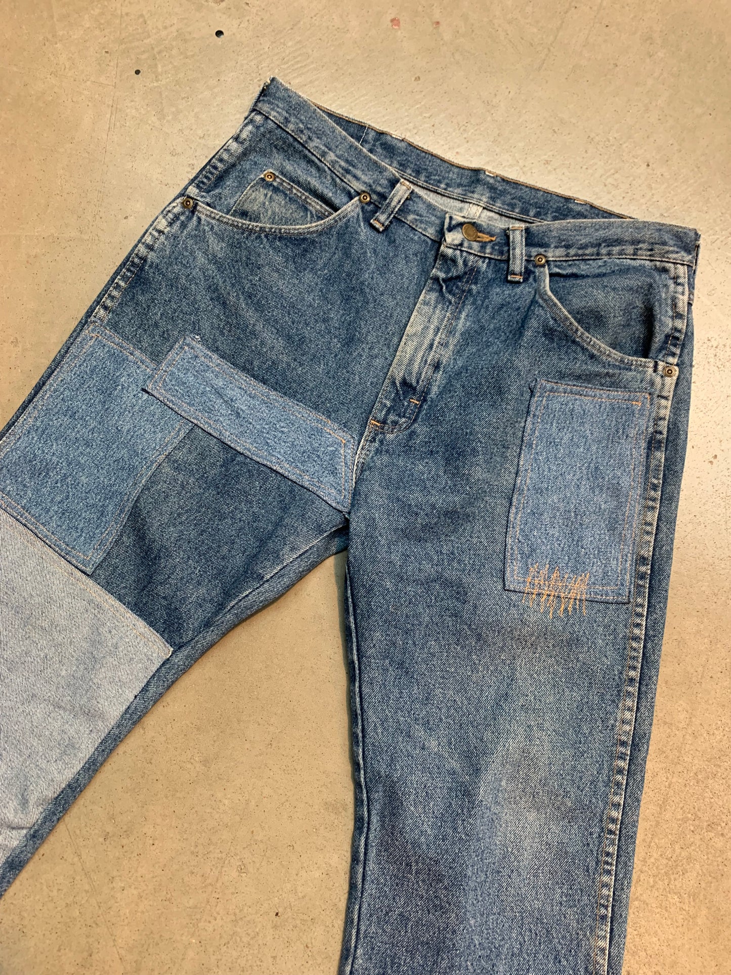 Mens Wrangler Custom Jeans