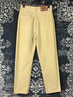Vintage Men's Light Brown Corduroy Trousers