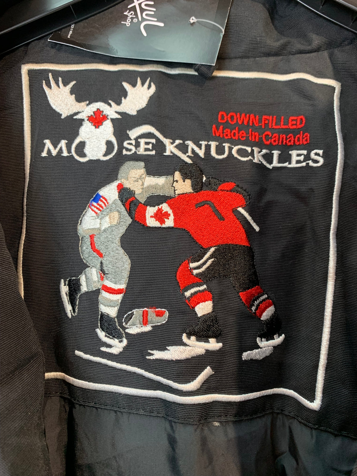 Moose Knuckles Down-Filled Longline Parka