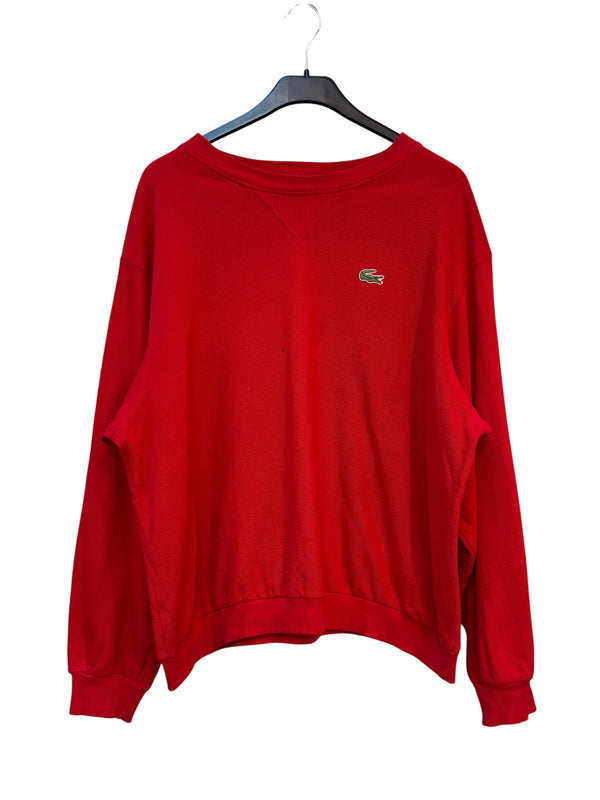 Chemise Lacoste Red Piqué Sweatshirt