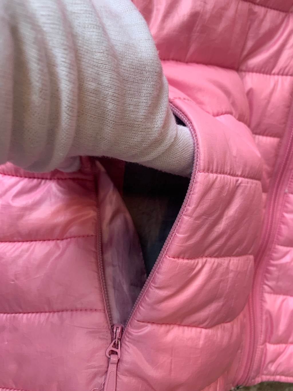 Umbro Pink Lightweight Puffer Jacket
